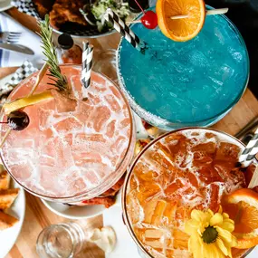 Big Fun Cocktails served at happy hour