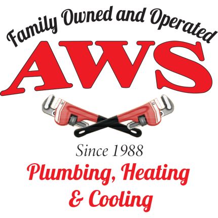 Logótipo de AWS Plumbing, Heating & Cooling