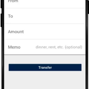 Transfer funds between your accounts with our mobile app.