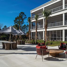 Outdoor area of Sancerre at Palm Coast