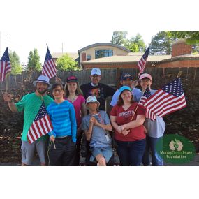 Celebrating July 4th at Murray Greenhouse Foundation in Murray, Utah.