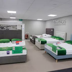 Beds range in-store