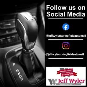 Welcome to Jeff Wyler Springfield Auto Mall - serving Columbus, Dayton and Springfield, Ohio - visit our website at  www.JeffWylerSpringfield.com or call and schedule your test drive: 937-325-4601 - NEW CARS DAILY!