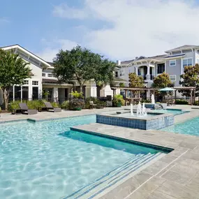 Swimming pool at Camden Northpointe in Tomball, TX