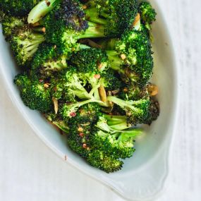 Pan Roasted Broccoli
