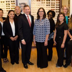 Our eye care center staff