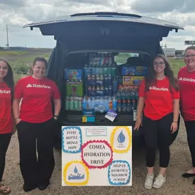 This week we dropped off our Hydration donations to the Comea House!! THANK YOU to all who participated in helping us provide them with much needed drinks to stay hydrated in this sweltering summer heat