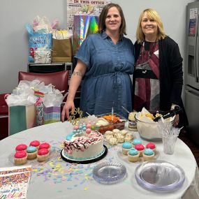 We had fun giving Sara her baby shower in anticipation of the arrival of her bundle of joy! Baby showers are just the best! Congrats, Sara!