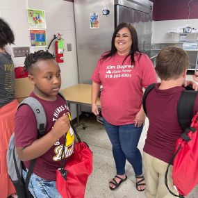 This afternoon, we had the privilege of hanging out with the kiddos at Boys & Girls Club at Dubach!⭐️ Our office was able to provide backpacks with a few school supplies to get their school year started off right! ✏️???? 
Thank you to Boys & Girls Club for everything you do for the children of our community! We are so happy to give back to our community!! ❤️