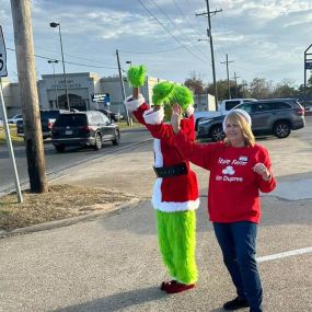 Our Grinch and Santa Letters Event were a big hit! Kids turned in their Santa Letters and most all of the kids LOVED the Grinch! Grincy doesn’t talk but he can sure joke around with the kids! They love it!