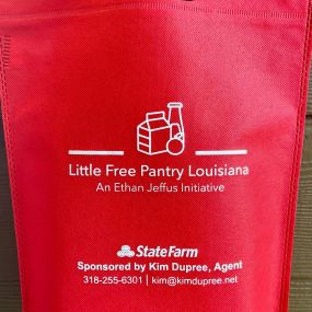 So happy to play a part in the amazing work Little Free Pantry Louisiana is doing in our area!