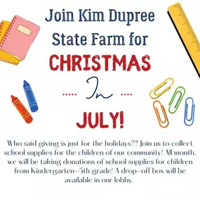 Christmas In July with Kim Dupree State Farm