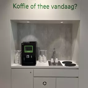 Altijd een verse bak koffie