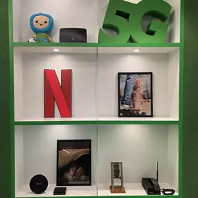 De KPN-vitrine