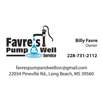 Logótipo de Favre's Pump and Well Service