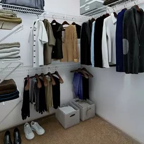 Walk in closet