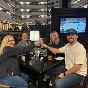We work hard, and play hard!