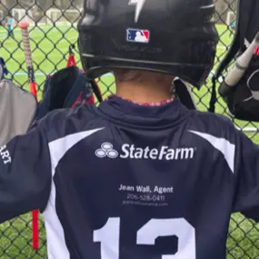 So fun to have Jean Wall State Farm Insurance sponsor local teams!