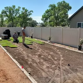 Some of the services that we often use to renovate lawns include fertilization, weed control, sod installation, and more.