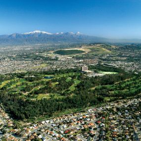 Overhead Shot Of City Of Industry Golf Course