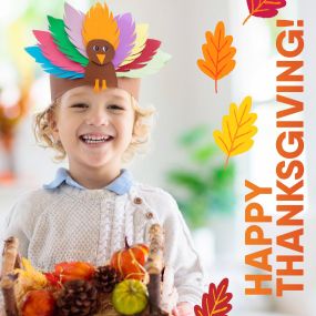 ????Happy Thanksgiving from our team to your family! ????We are so thankful for all of the wonderful families that continually support us.