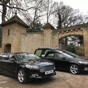 A N Abraham Funeral Directors Hemsworth vehicles