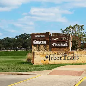 Arbor trails shopping center near community