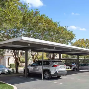 Rentable carports at Camden Stoneleigh