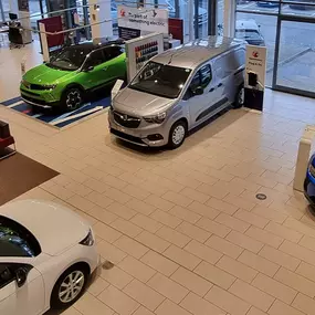 Inside Vauxhall Middlesbrough Showroom