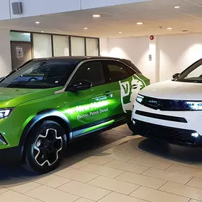 Inside Vauxhall Middlesbrough Showroom