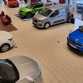 Inside Vauxhall Middlesbrough Showroom