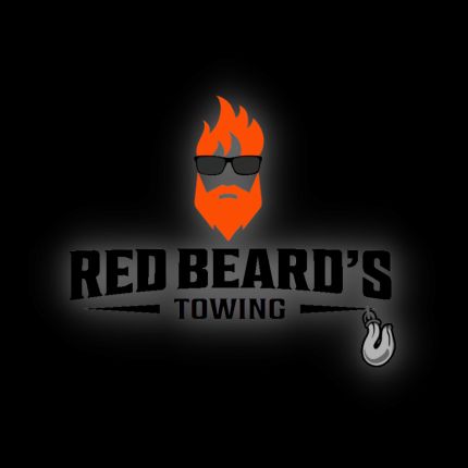 Logotipo de Red Beards Towing