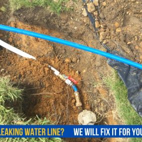 water line leak repair in fort worth