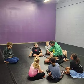 Kids' Brazilian Jiu Jitsu building character, self-confidence, self-esteem and focus in a safe and fun environment