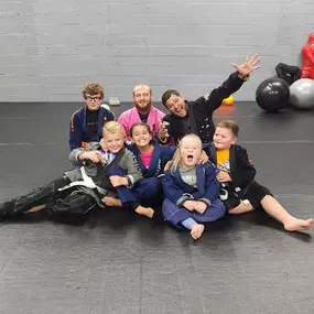 Kids' Brazilian Jiu Jitsu building character, self-confidence, self-esteem and focus in a safe and fun environment