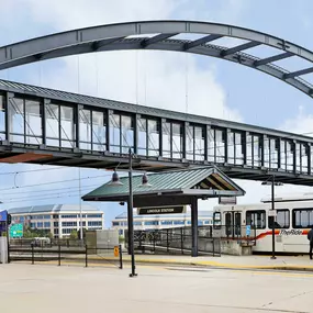 Lincoln station metro near Camden Lincoln Station Apartments in Lone Tree, CO