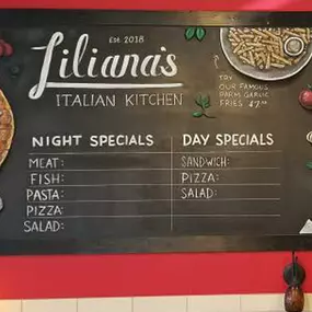 Liliana's Italian Kitchen Interior