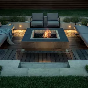 Custom Outdoor Fireplace