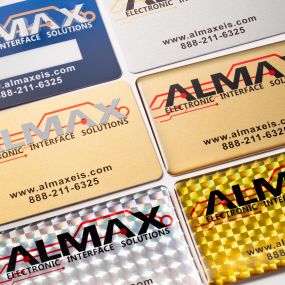 ALMAX Electronic Interface Solutions EIS Labels & Nameplates Manufacturer