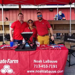 Noah LaBauve State Farm Tent