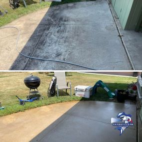 Concrete pressure washing service in Eureka, Chesterfield, St Louis, Wildwood, St Charles, and St Peters.