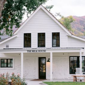 The Milk House - On-site coffee shop and ice cream parlor