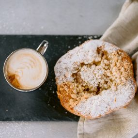 The Milk House Drink and pastry