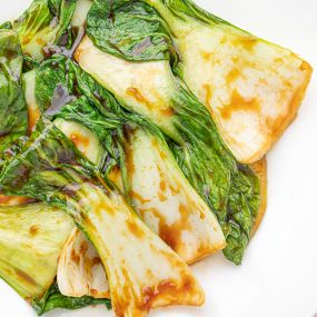 Bok Choy in Brown Sauce