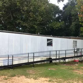 The Amramp Birmingham team installed this wheelchair ramp in Wetumpka, AL in collaboration with the Alabama SAIL program.