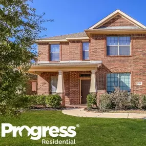 This Progress Residential home for rent is located near Dallas, Texas.