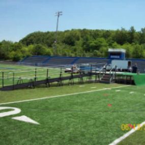 Graduation ramp rental, Sayreville HS, NJ - Rent for just one day!