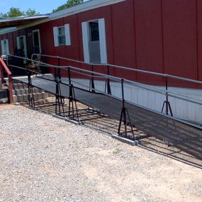 Amramp provides access for Manufactured housing in Bunkie, LA.