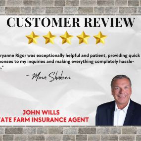 Thrilled to share this glowing review from one of our satisfied clients! Your trust in our team drives us to provide top-notch service every day. ???? #CustomerLove #StateFarmFamily