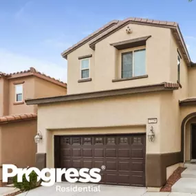 This Progress Residential home for rent is located near Las Vegas NV.